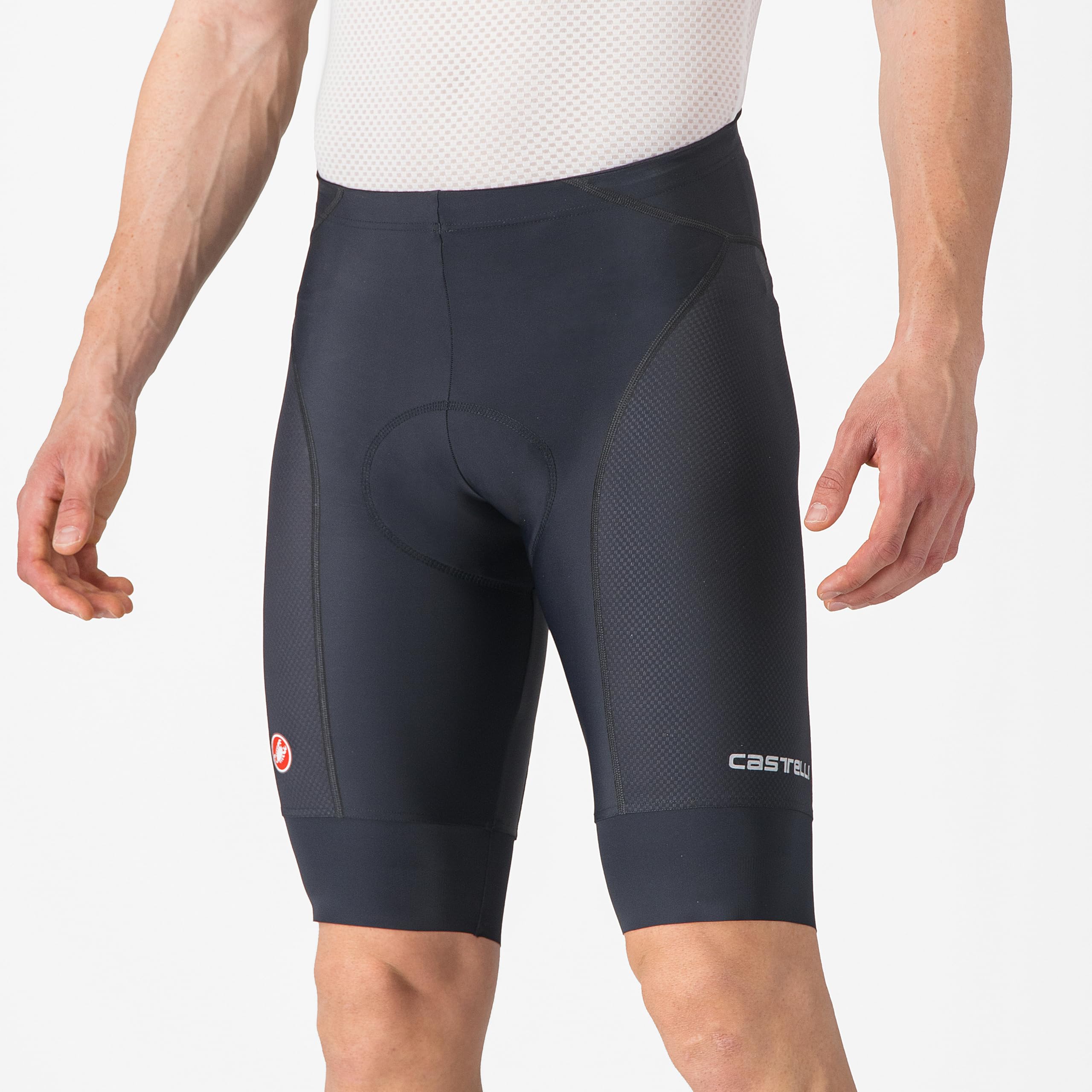 CASTELLI Competizione 2 - Almohadilla de asiento para hombre, para todas las condiciones, para ciclismo de carretera, ciclismo de grava y carreras de nivel superior