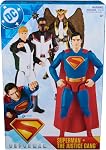 DC Comics, Superman, Green Lantern, Hawkgirl et Mr. Terrific 4-Pack, ensemble de figurines d'action de 12 po, jouets de super héros pour enfants de 4 ans et plus