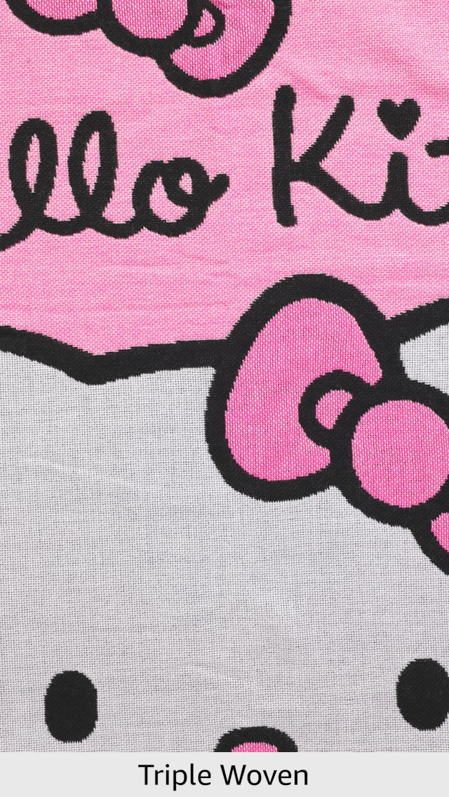 Northwest Coperta In Poliestere, Motivo Hello Kitty, 116,8 X 152,4 Cm
