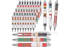 100 Pack Christmas Pens Bulk Christmas Ballpoint Pen Theme Pen Xmas Gift Office Supplies