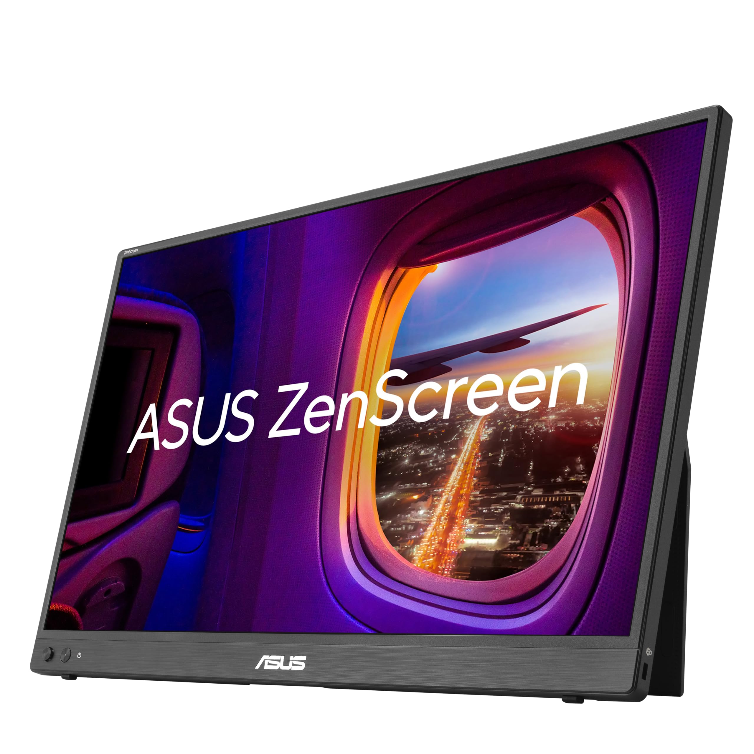 ASUS ZenScreen MB16FC Tragbarer Monitor (16-Zoll 16:10 WUXGA (1920 x 1200) IPS-Panel, Power Pass Through, Auto Rotate, Stativ, USB Typ-C, mini-HDMI, Flicker Free, Low Blue Light, FSC Mix-zertifiziert) - 3