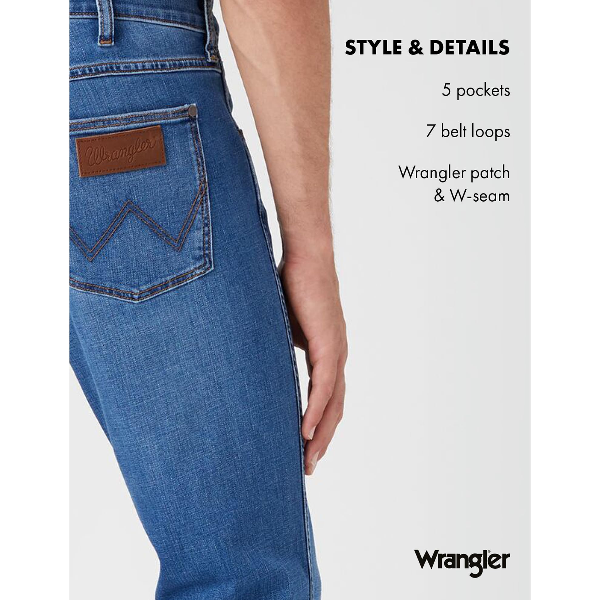 Wrangler GREENSBORO - Dżins Mężczyźni