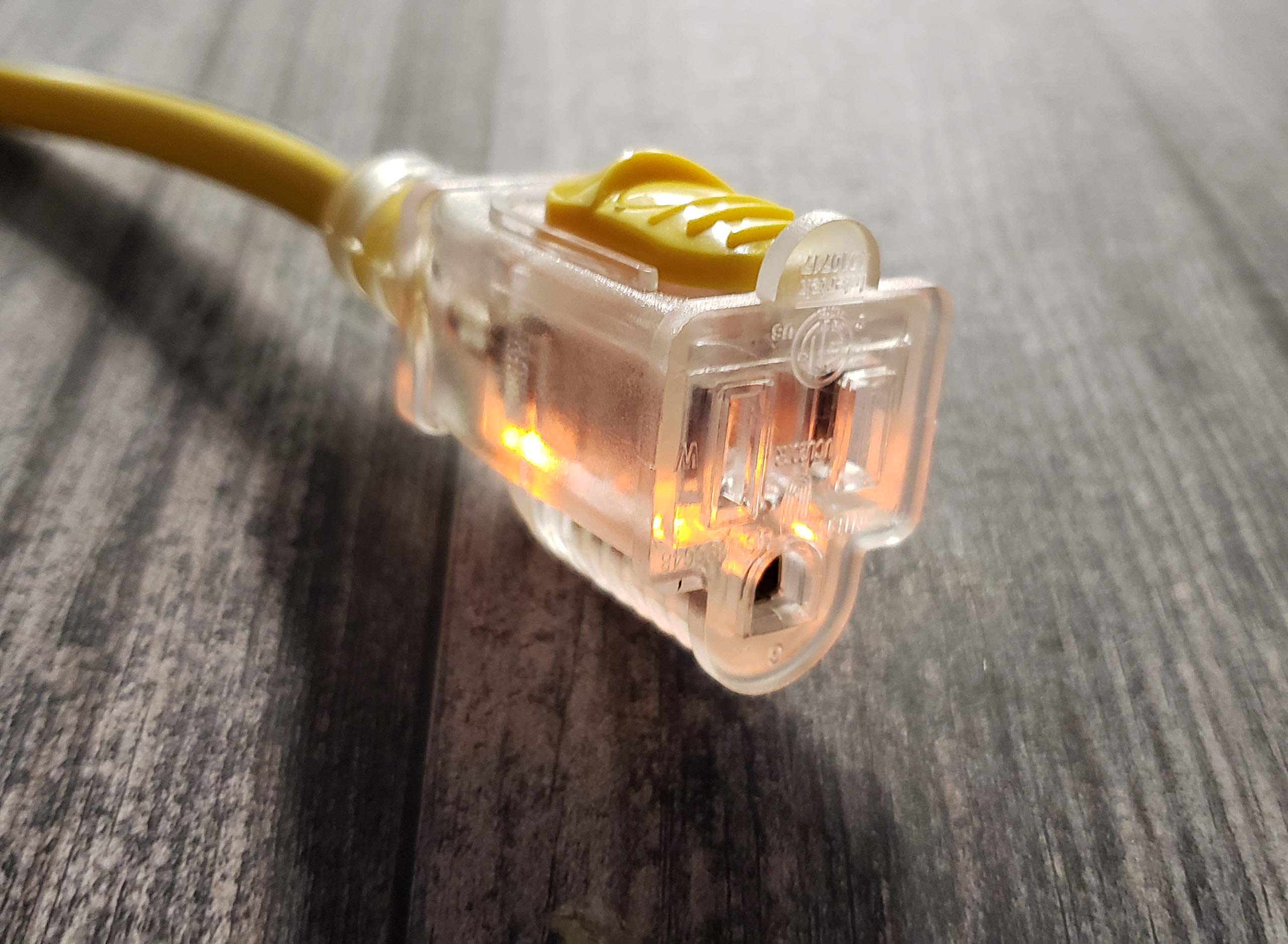 Stanley 36108 - Cable alargador resistente, color amarillo y negro