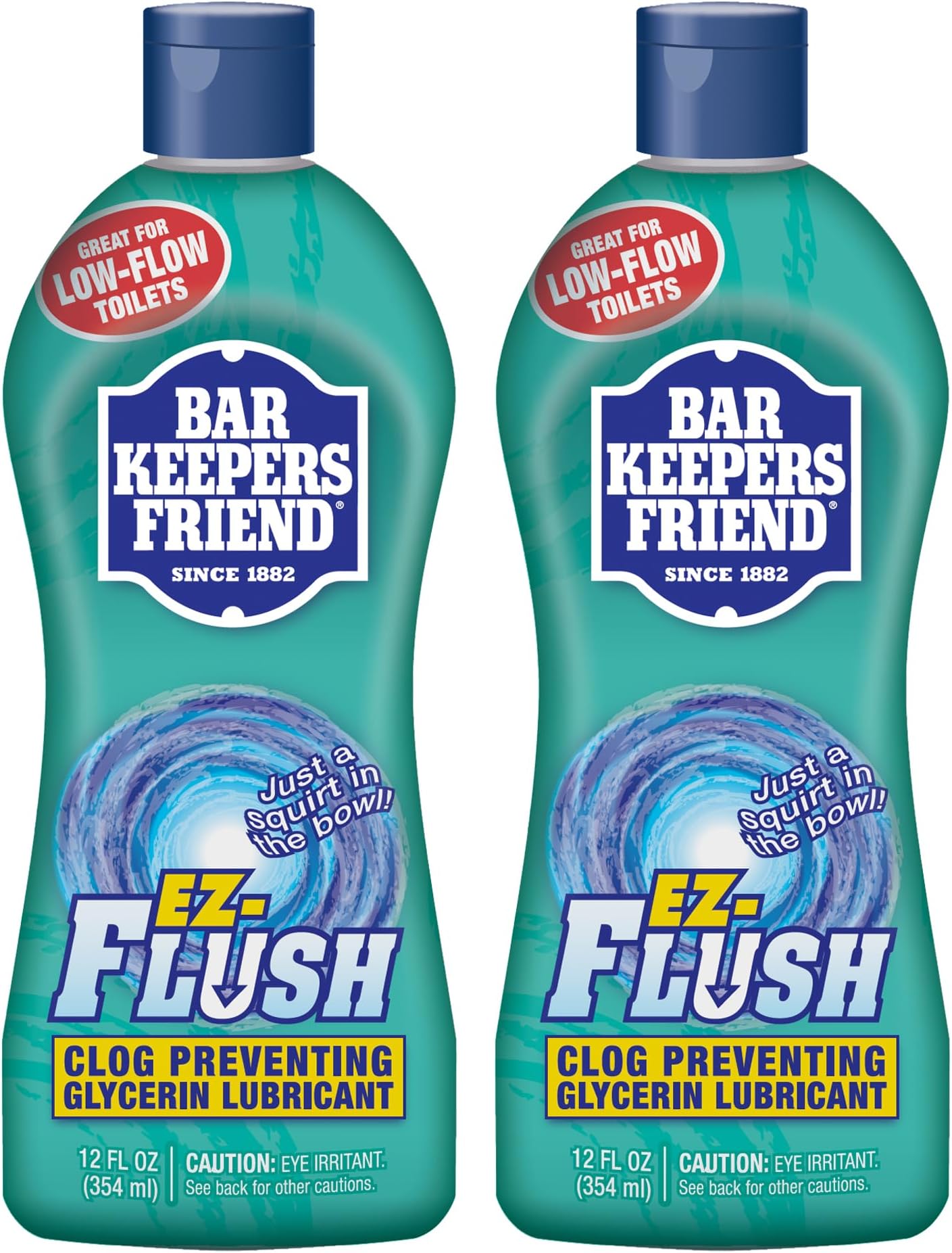 Bar Keepers Friend EZFlush Toilet Flushing Aid (2 x 12 oz