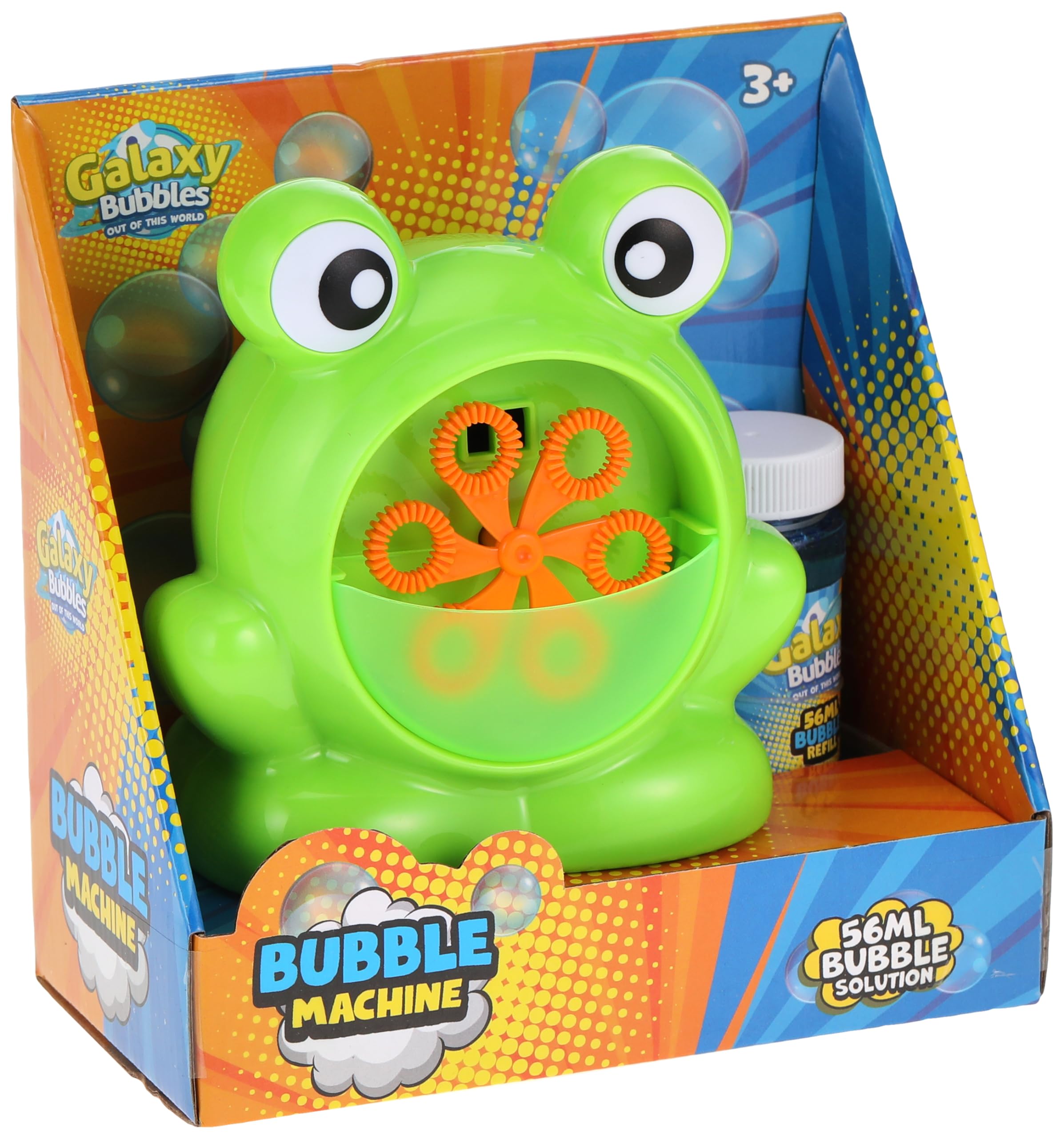 Galaxy Bubbles Frog Machine