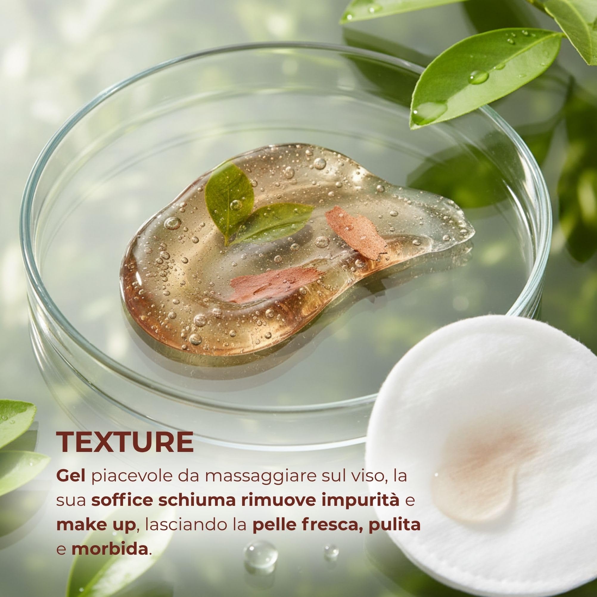 Bottega Verde - Estratti di Bellezza, Gel Struccante Viso e Occhi, 200 ml, con Quillaia per una Azione Detergente Naturale, Non Brucia gli Occhi, Formula Delicata, per Tutti i Tipi di Pelle