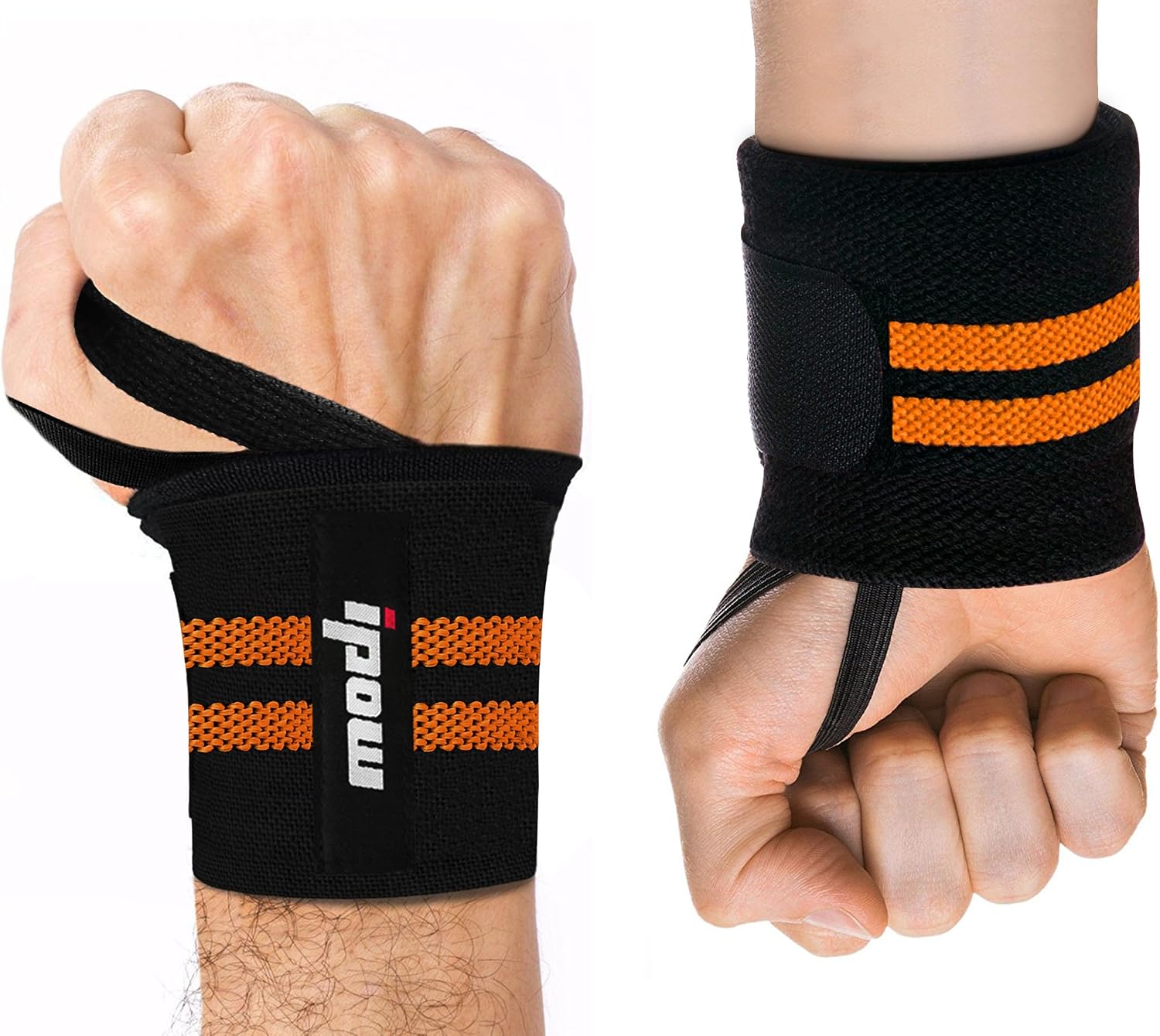 IPOW 18.5" Professional Wrist Straps Support Braces Wraps