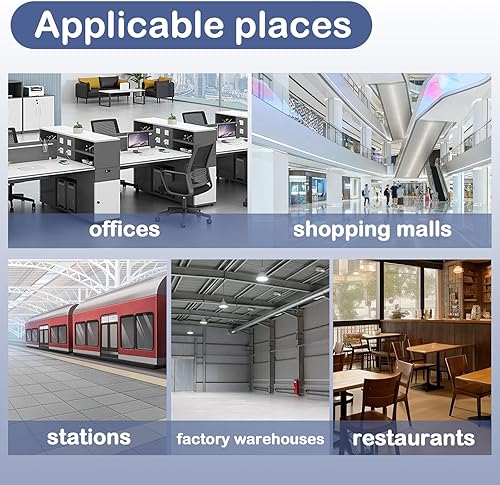 Miniatura 8 de Repuesto de cabezal de trapeador con extremo de bucle, paquete de 6, azul, repuestos de trapeador de cuerda industriales e comerciales, se adapta a