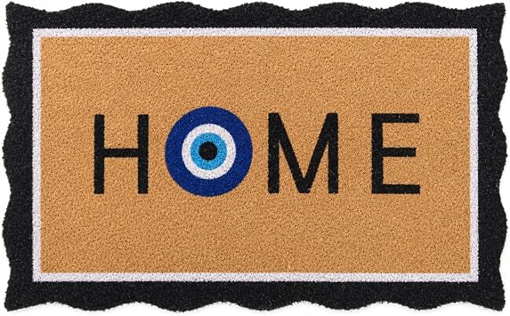 Folkulture Door Mat, Welcome Matt Outdoor Doormats for Home - 16" x 28"