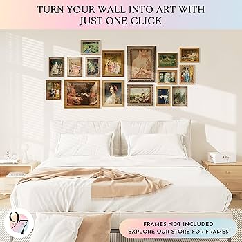 Amazon.com: 97 Decor LARGE 11x14 Victorian Wall Decor