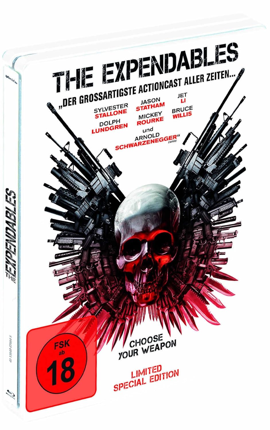 The Expendables (Limited Special Edition, Steelbook) [Blu-ray]