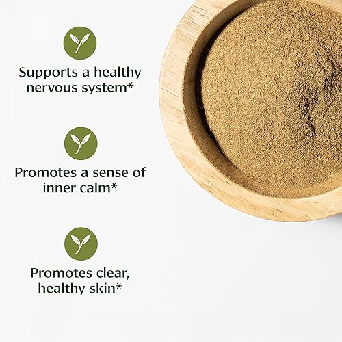Miniatura 2 de Banyan Botanicals BrahmiGotu Kola Powder  Centella asiática orgánica  Apoya el enfoque, la concentración, el alerta y un sentido equilibrado de
