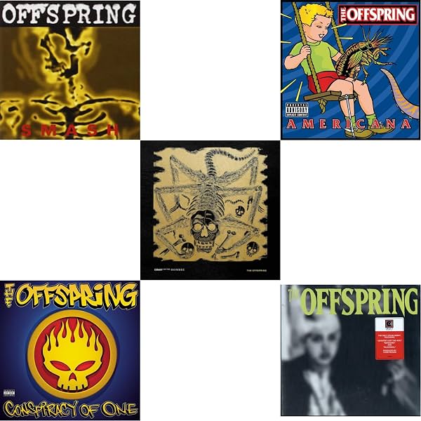 Smash & Conspiracy Of One & Ixnay On The Hombre Chaqueta de Cuero Sintético Dorado Opaco Americana & Offspring de Offspring | 10 mar 2009
