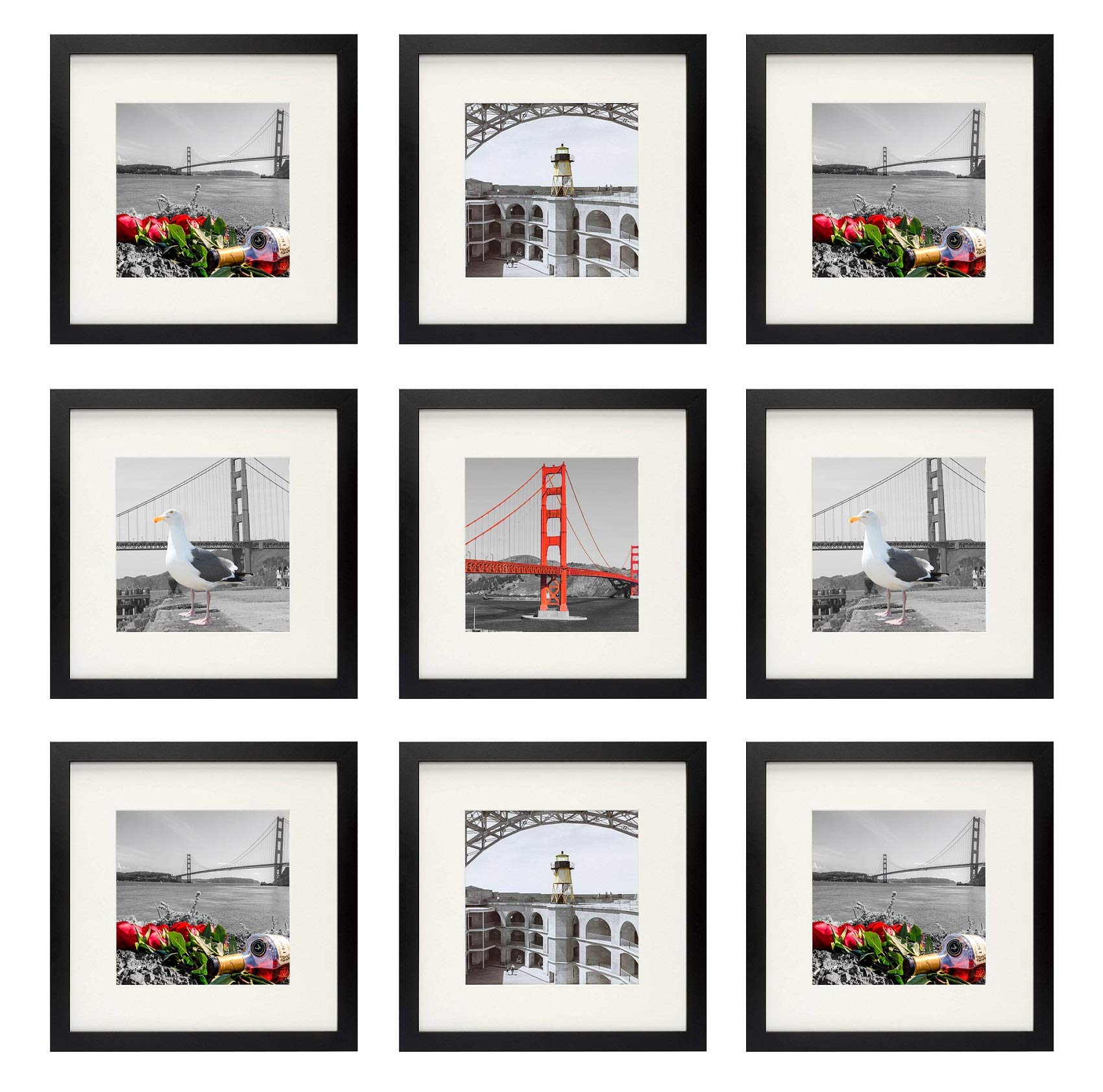 Buy Frametory, Picture Frame Made to Display Photos with Ivory Mat