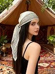 Head Scarf Triangular Scarf Hairscarf Fashion Scarves Hair Wrapping Scarfs Night Sleeping Headscarf for Women B05