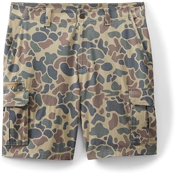Field & Stream Mens Downstream Cargo Shorts, 9 Inch Inseam