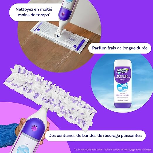 Swiffer PowerMop — Clean Your Floors in Half the Time, No Bucket, No Mess