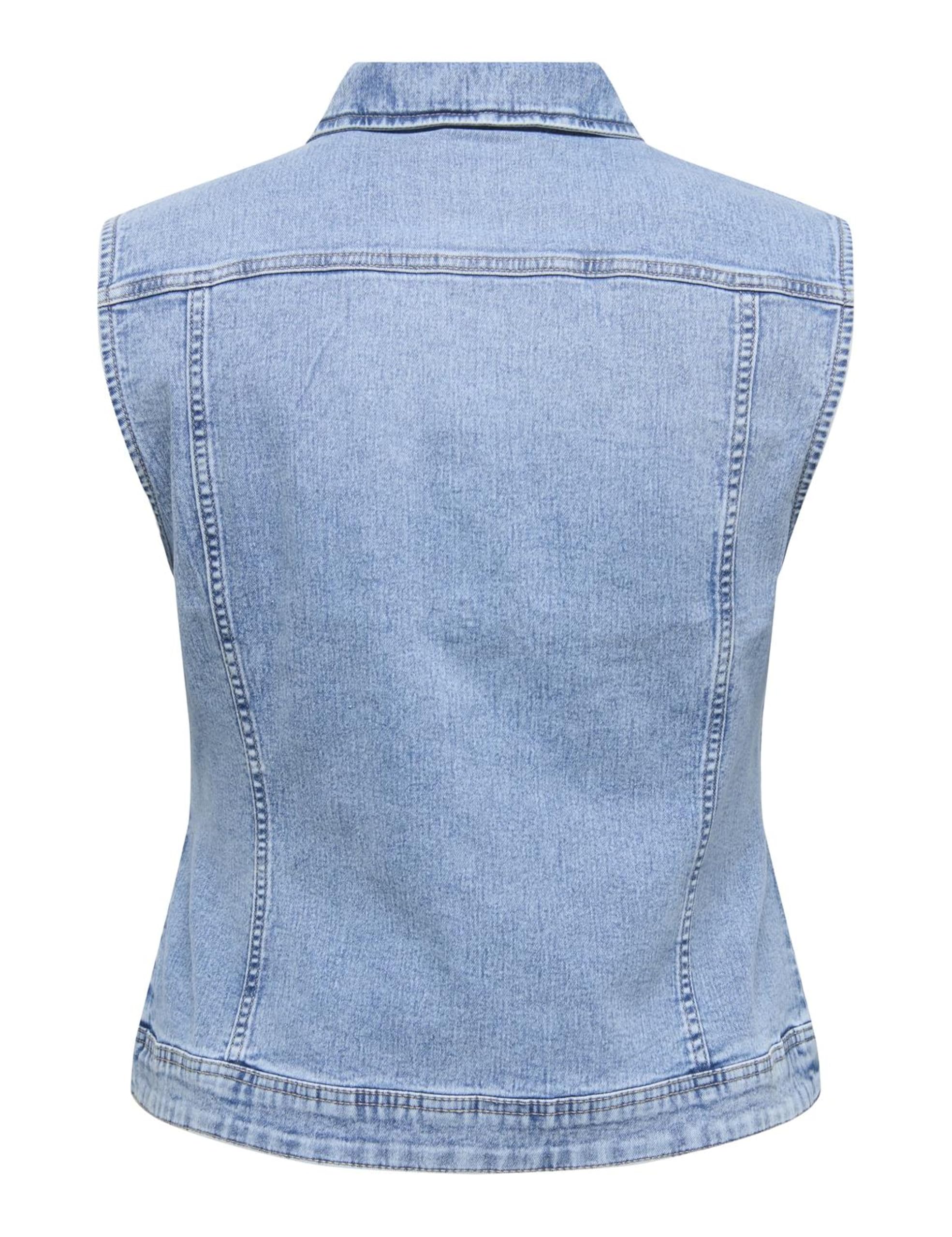 CARMAKOMA Denim Jacket CARWESPA Denim Vest