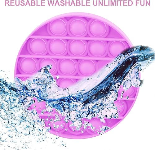 Miniatura 5 de Juguete para aliviar la ansiedad, ayuda sensorial, para apretar burbujas, para necesidades especiales de autismo, alivio del estrés, juguete para