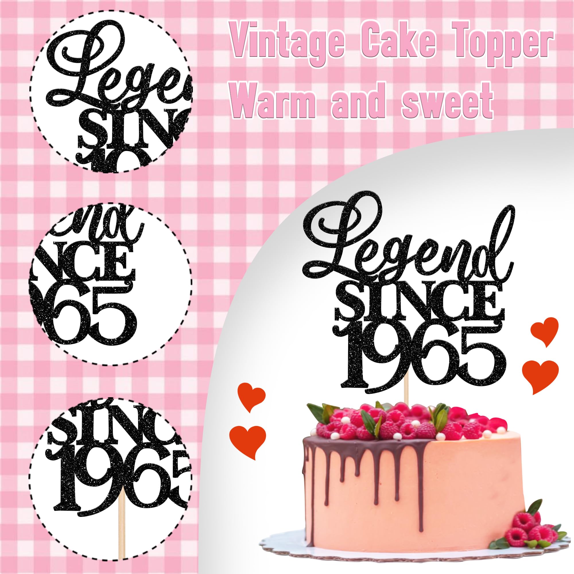 Decorazioni Compleanno 60 Anni Donna - Corona, Fascia, Candela Numero, Per Torta, Regalo - Foto 5