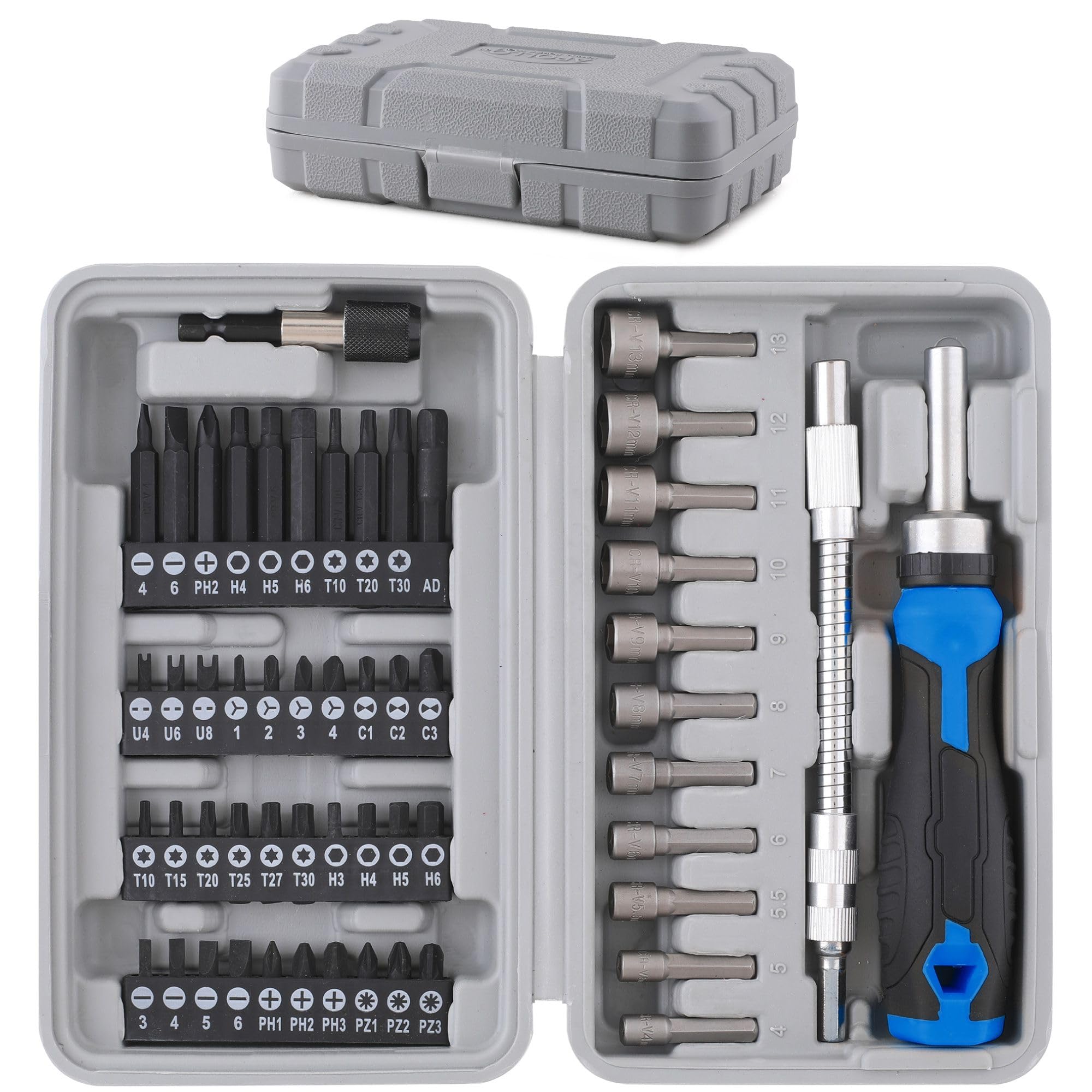 Apollo 54-Piece Screwdriver & Nut Driver Set -6
