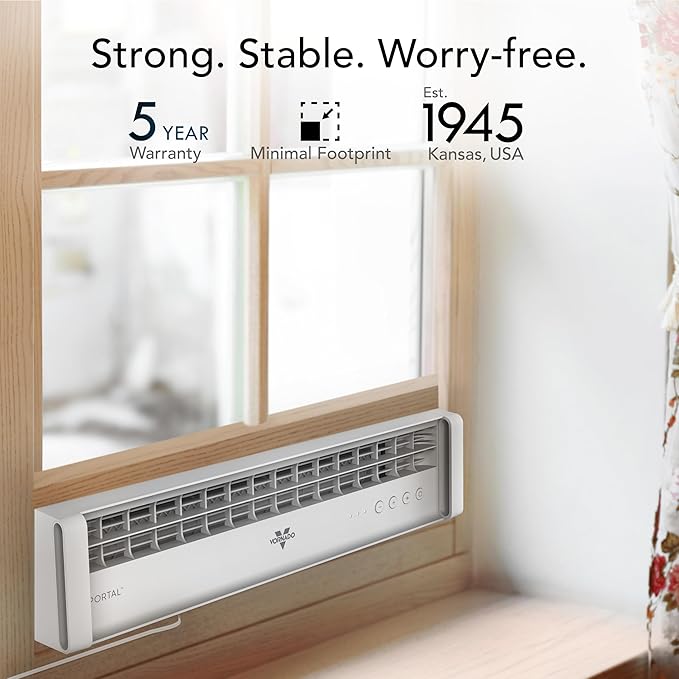 Ventilador de Ventana con 3 Velocidades, Modo Reversible y Resistente al Clima miniatura 5