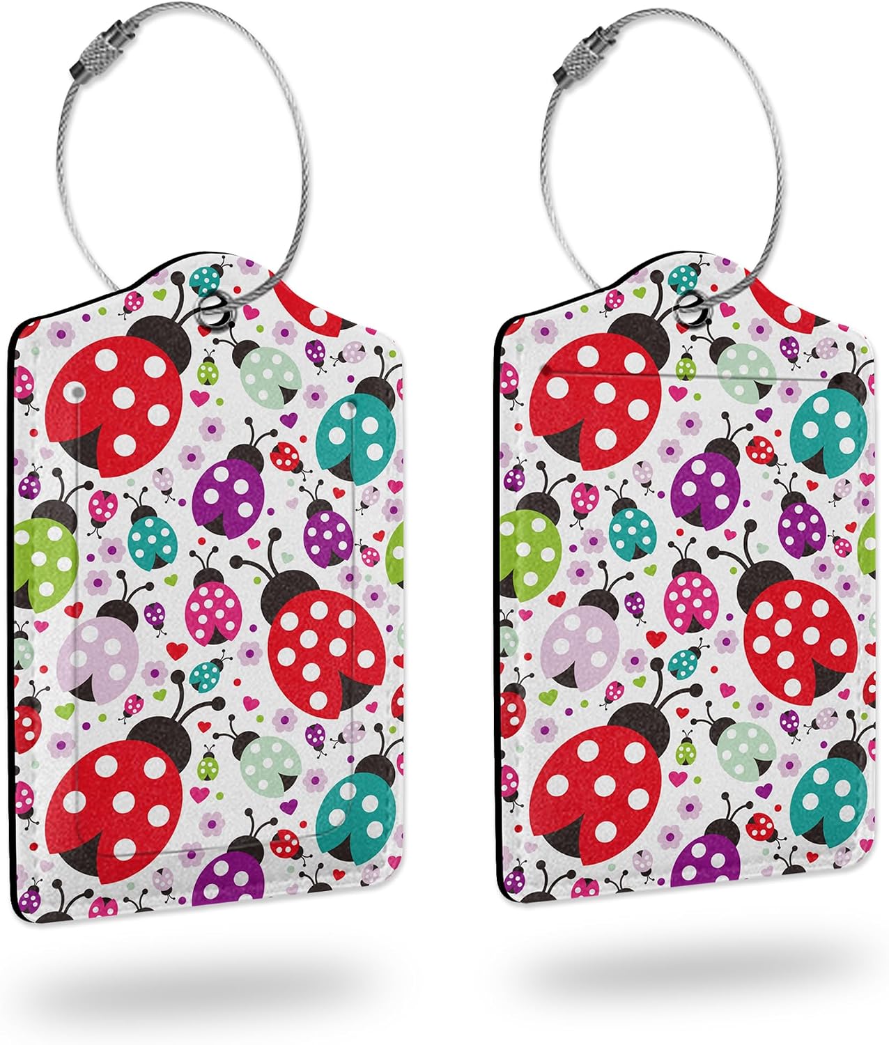 La Tags for Suitcases, Vinta Cute Hippie Mushroom Flower La