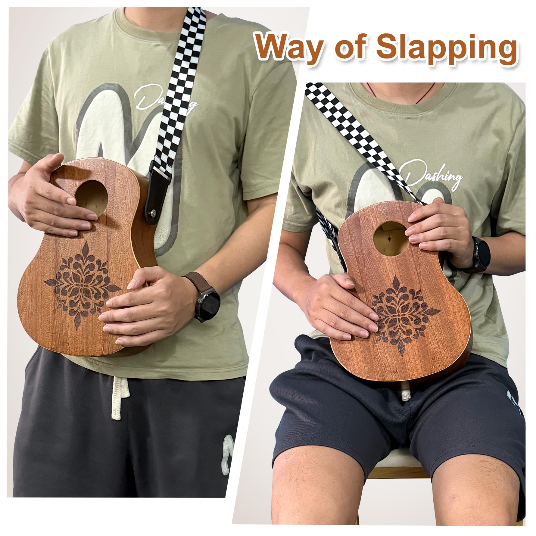 Amazon | Rockhouse Cajon、ポータブルトラベルカホンドラムボックス