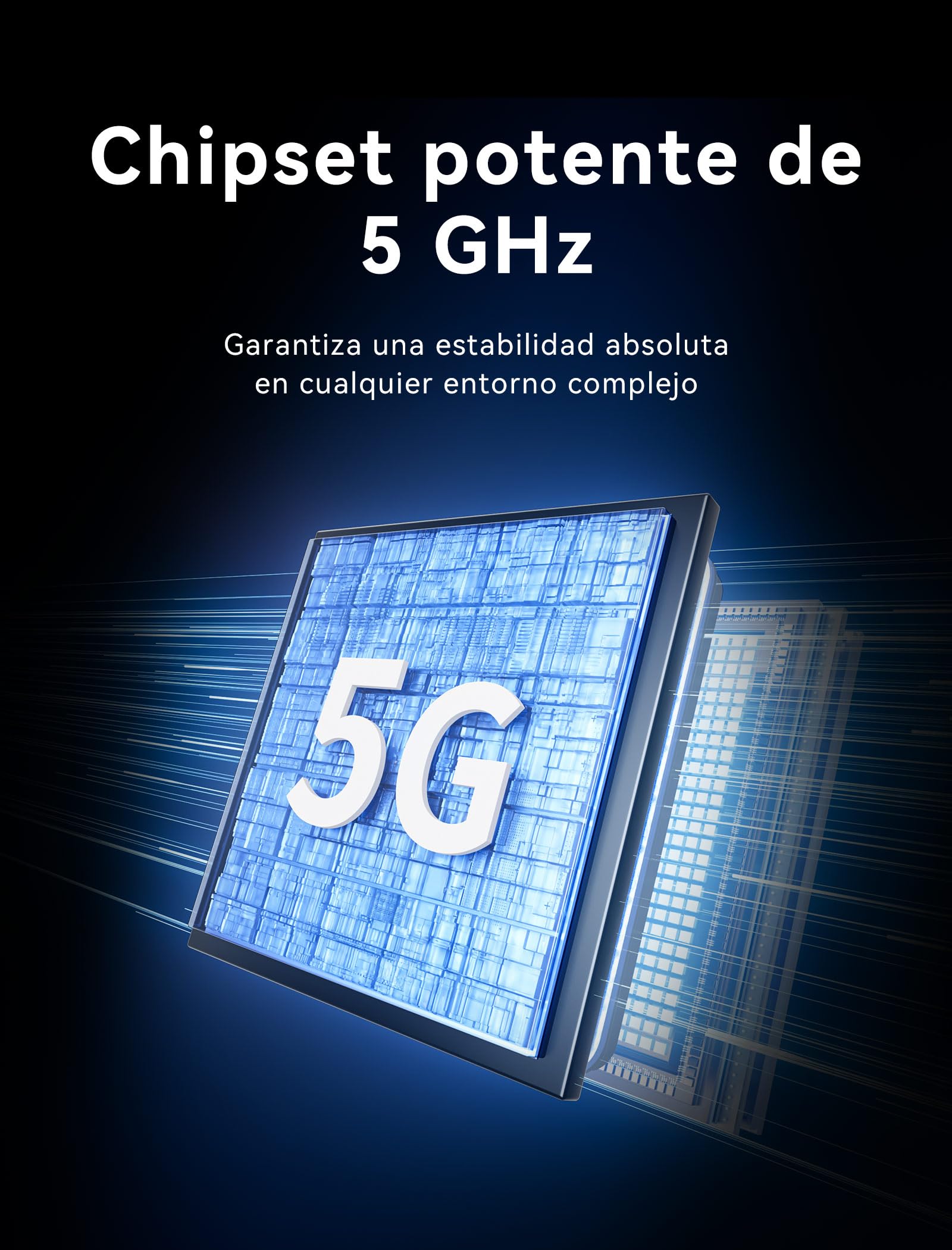 VENTION Transmisor y Receptor inalámbrico HDMI, 1080P60Hz, Transmisión inalámbrica 5G hasta 50M/165FT, Transmisión inalámbrica HDMI para Streaming Vídeo Audio File Desde, Portátil, Proyector,Negro