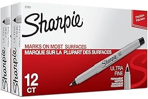 Sharpie Ultra-Fine Permanent Markers: Precise Expression for Every Line
