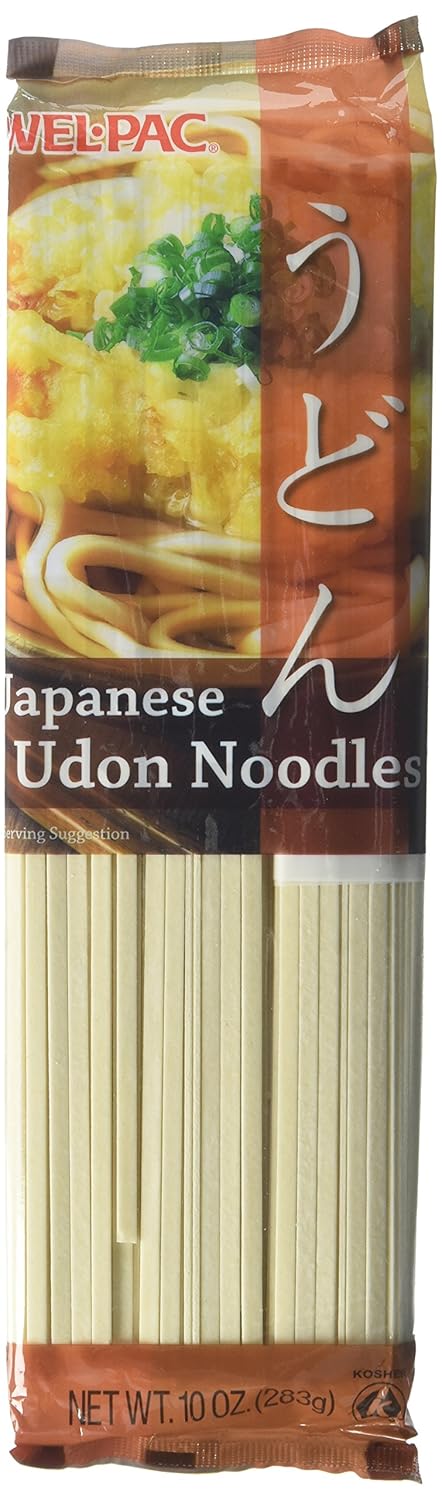 Wel Pac Noodles Yokogiri Udon, 10-Ounce (Pack of 12)