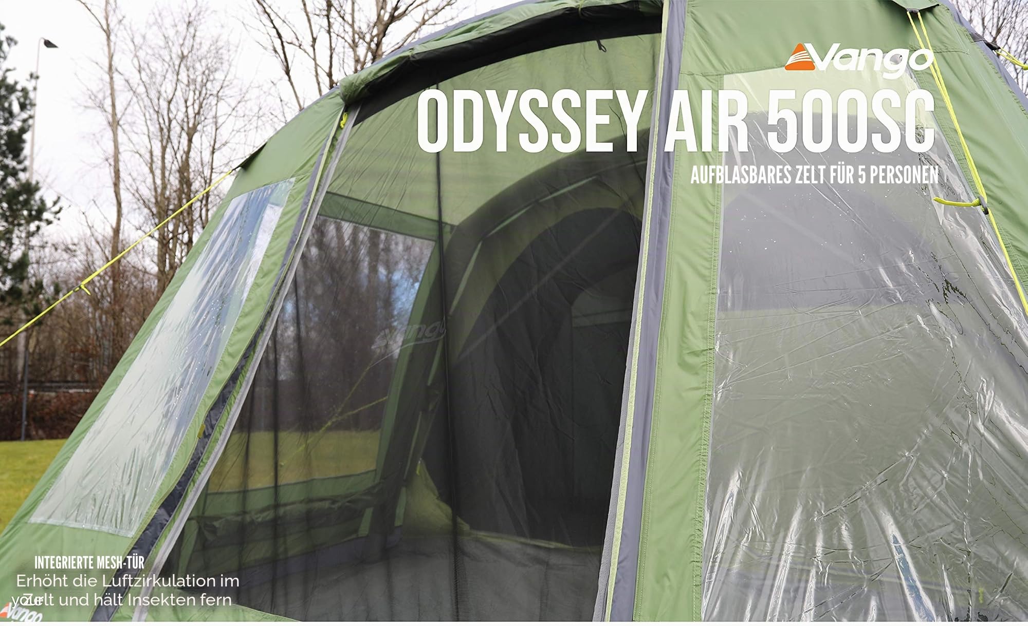 aufblasbares zelt vango Odyssey Air, Epsom Green, 500SC, TEPODYSAIE18TII Sport & Freizeit Frame/Lens:Raw Light/LL Midnight+LL Amber Fischer E-Mountainbike MONTIS EM 07-2025