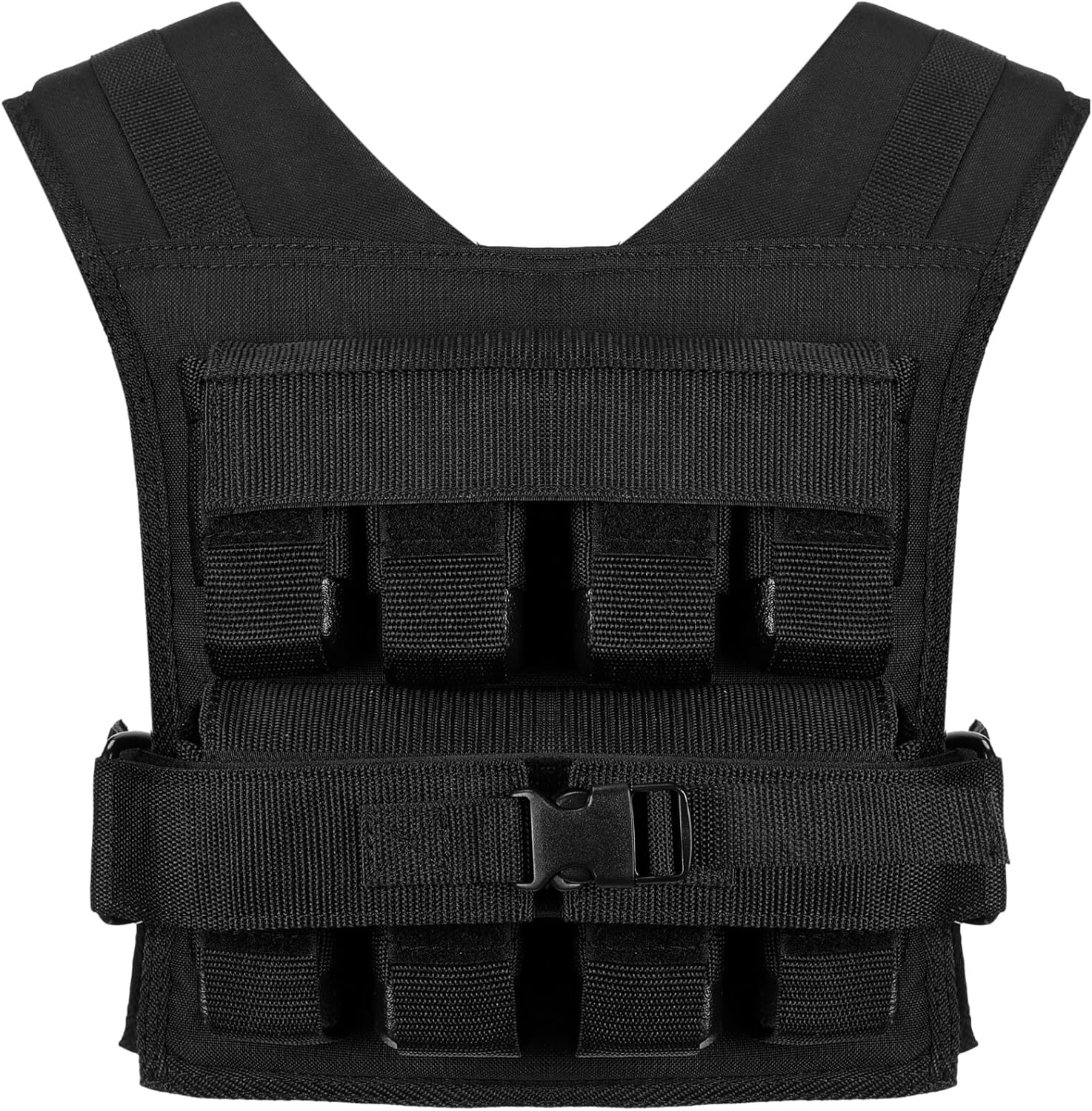 35lbs Adjustable Weighted Vest for Men - Iron Weighted Vest for Strength Training, Running, Exercise, Muscle Building & Weight Loss