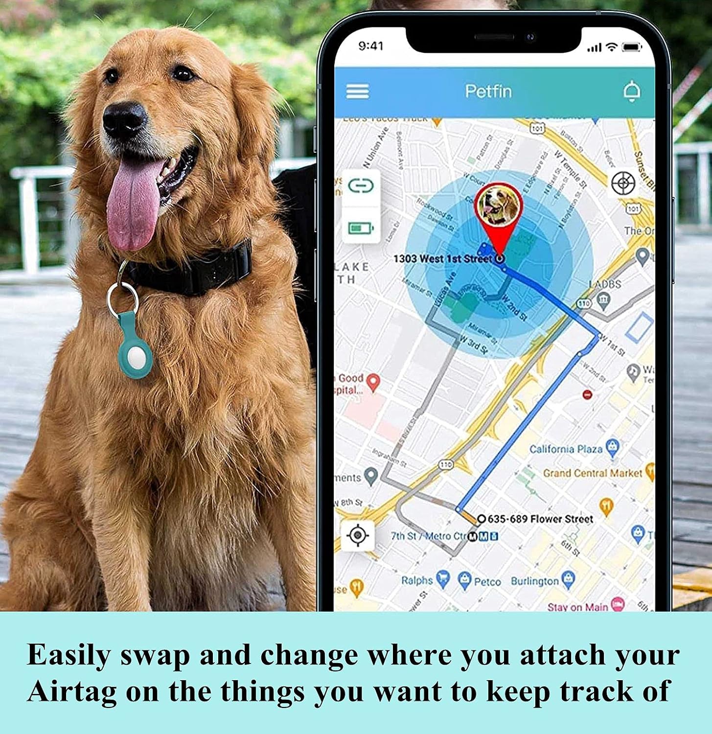 rapget 4 pack silicone protective case for airtags silicone airtag holder with anti lost keychainfinder items for dogs keys backpacksfour color