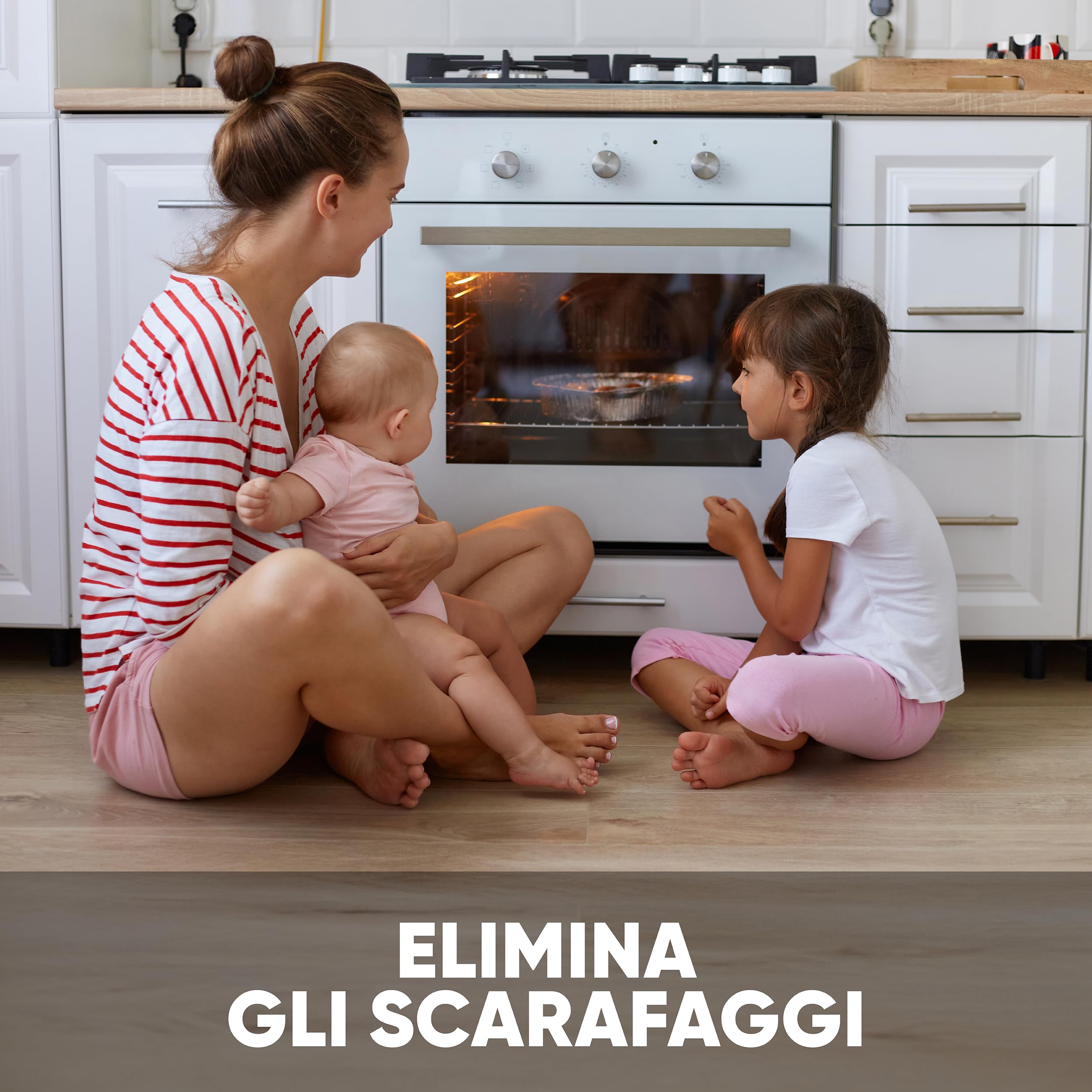 Raid Esca Scarafaggi Insetticida Inodore 3 Mesi 6 Pezzi