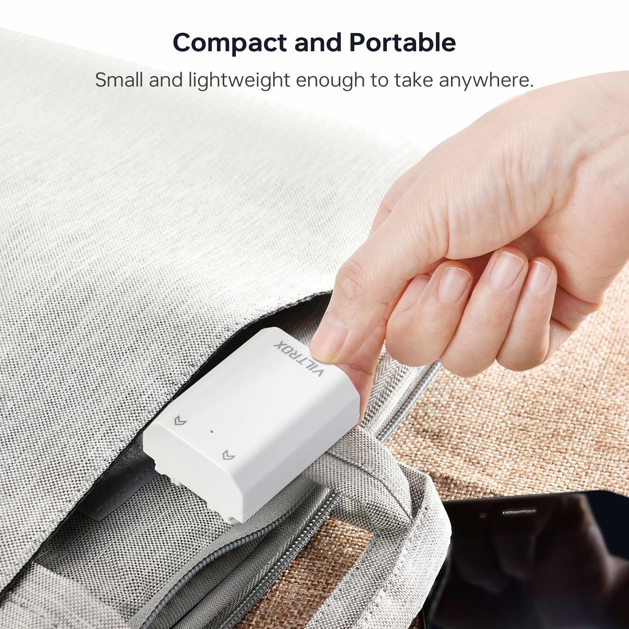 VILTROX 2 Pack NP-FZ100 Batería de Repuesto para cámara de 2400mAh Recargable con USB-C Carga Rápida de 2,5 Horas Compatible con Sony A7R IV, A7R III, A7 III, A7C, A7C II, A6500,A6600,A6700,FX3,ZV-E1