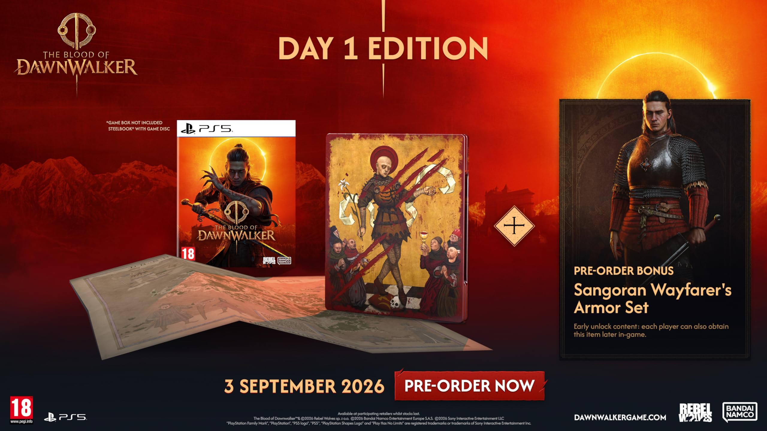 The Blood of Dawnwalker Day 1 Edition (PlayStation 5) — view 2