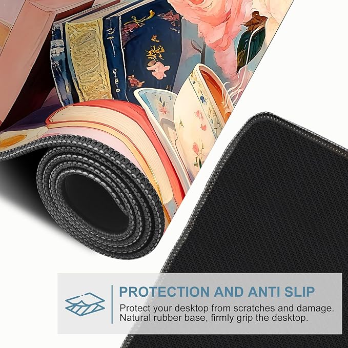 Alfombrilla de escritorio grande 35.4 x 15.7 pulgadas ANNA QUEEN miniatura 5