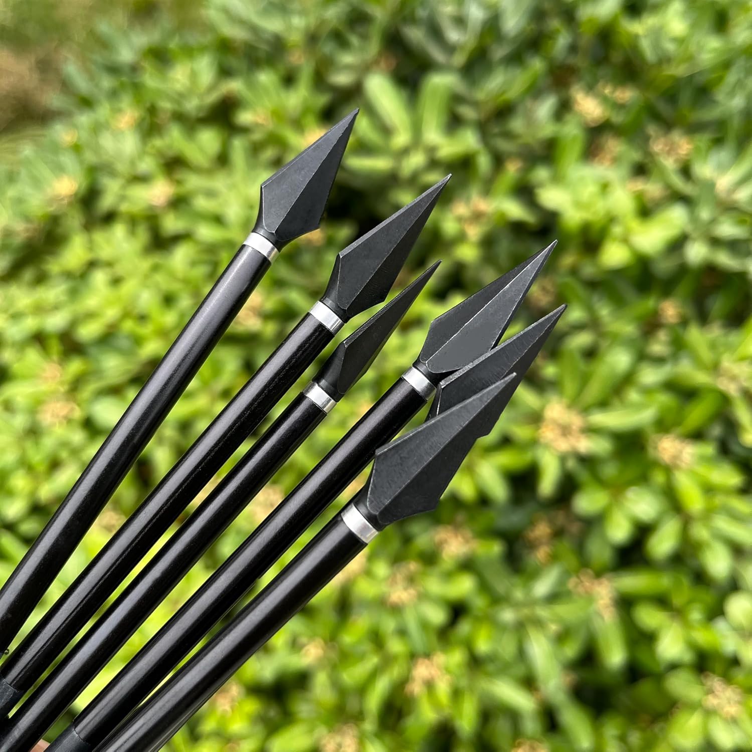 6.7" Mini Crossbow Bolts Aluminium Crossbow Arrows Hunting Arrows with Removable Hunting Broadheads for Field Hunting Target Practice Outdoor Small Hunting Game12/24 Pack