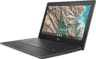 HP Chromebook 11 G8 EE 11.6" HD (1366 x 768), Intel Celeron N4000, Intel UHD Graphics 600, 4GB LPDDR4 RAM, 32GB eMMC Storage, Chrome OS, Chalkboard Gray (Renewed)