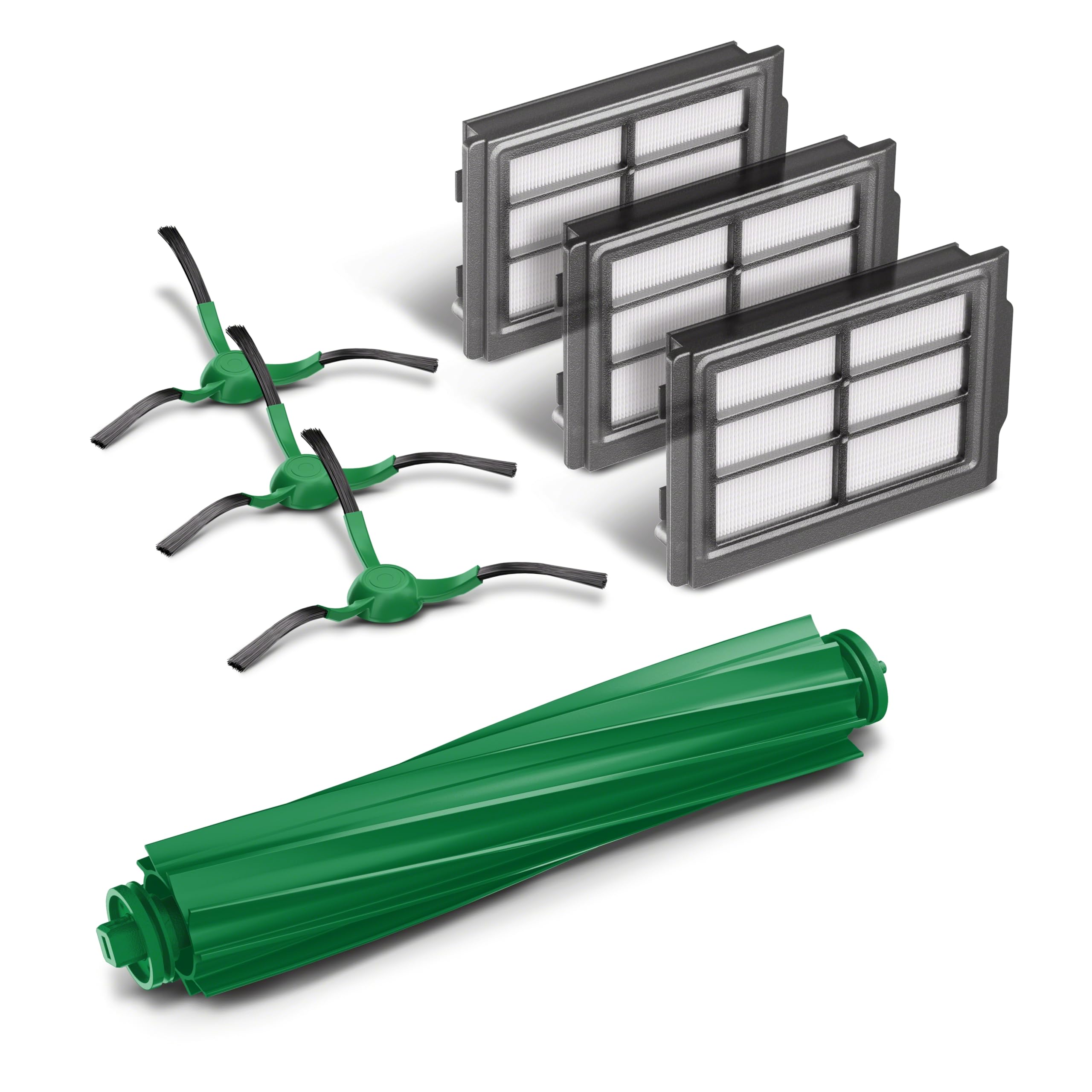 Irobot Total Kit Per Robot Roomba Plus 405 E 505 Combo + Autowash Dock, 3 Filtri, 3 Spazzole Laterali, 1 Spazzola Multisuperficie, Originale - 4