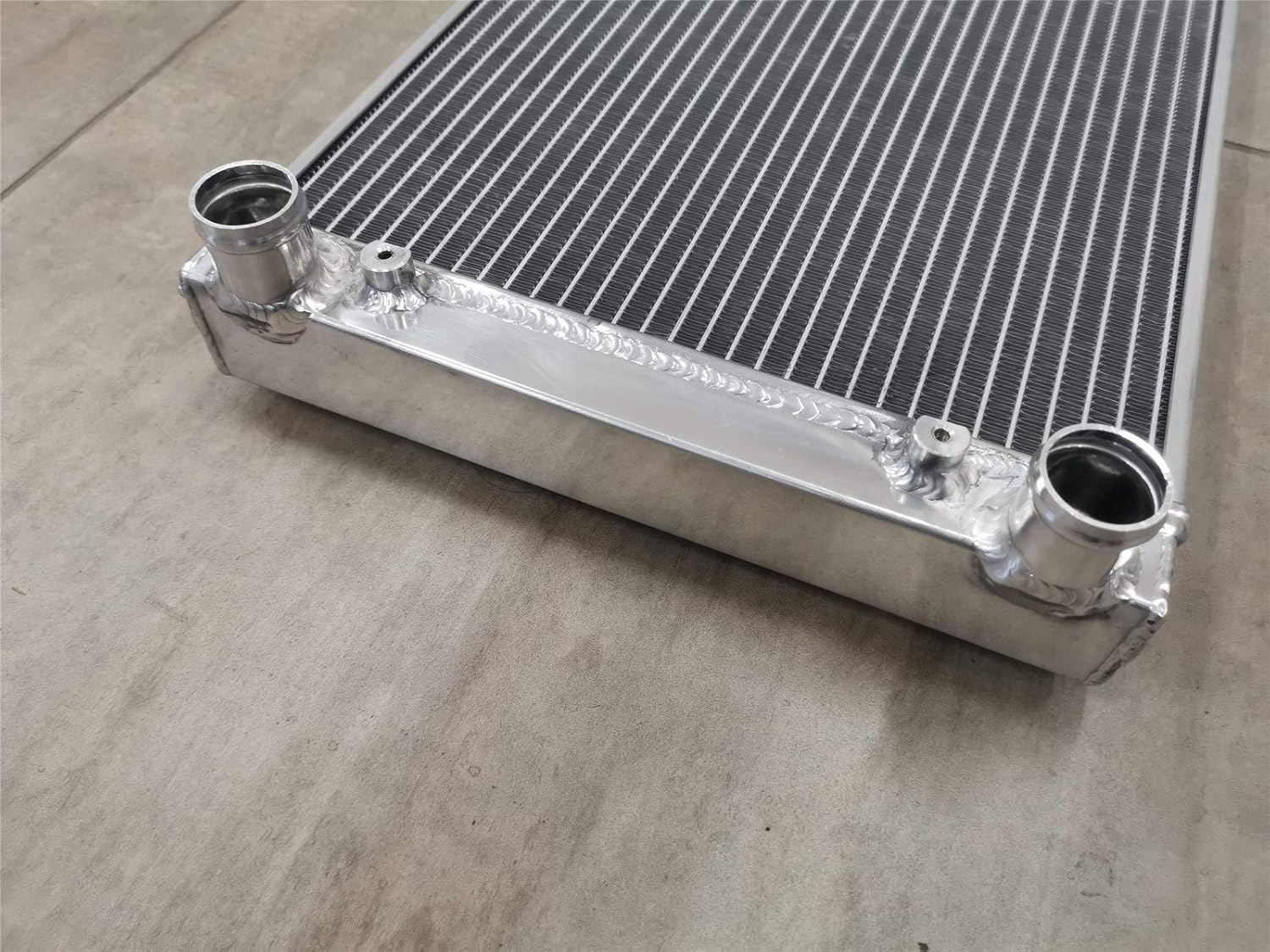 2ROW Aluminum Radiator For Volkswagen Golf Mk3 1.8/2.0L MT 93 94 95 96 97 98 99 1993 1994 1995 1996 1997 1998 1999 MANUAL Aftermarket Compatible Replacement