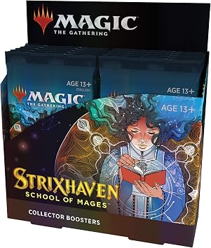 Magic The Gathering Strixhaven Collector Booster Box | 12 Packs 180 Magic Cards