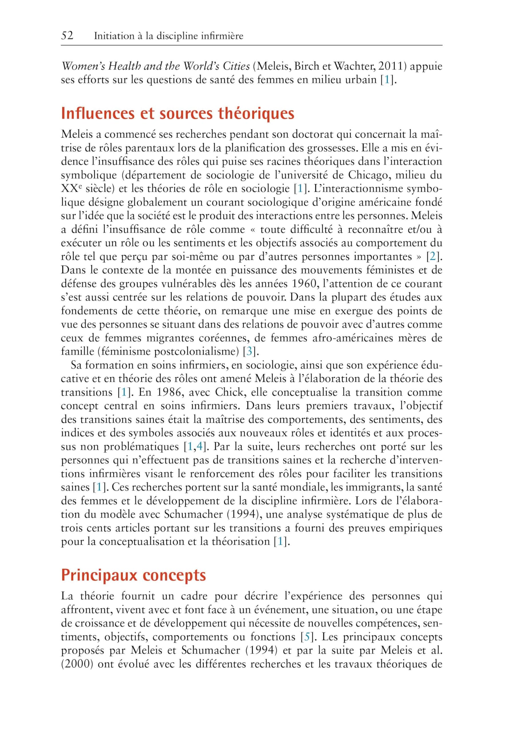 Initiation À La Discipline Infirmière: Une Sélection De Concepts Et Théories En Sciences Infirmières: Une Sélection De Concepts Et Théories En Sciences Infirmières