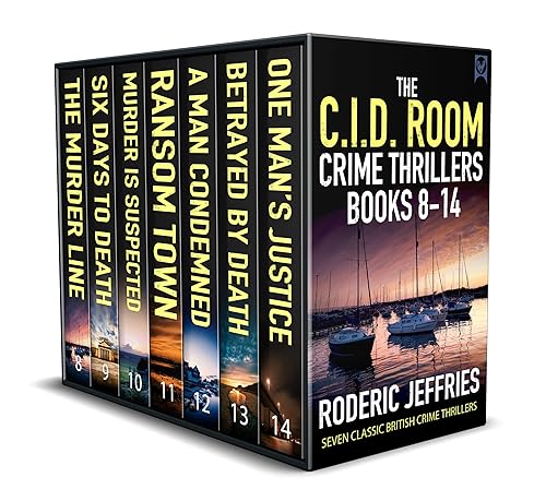 THE C.I.D. ROOM CRIME THRILLERS BOOKS 8–14 seven totally gripping British crime mysteries (TWISTY CRIME THRILLER AND MYSTERY BOX SETS)