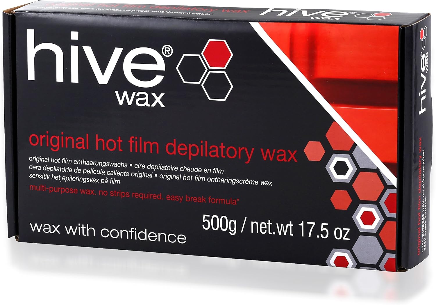 Hive of Beauty New Original Hot Film Depilatory Waxing Superior Hair Removal Code: #HOB5585