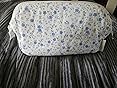 BAGSMART Makeup Bag Travel Cosmetic Bag, Puffy Padded Make Up Bags for Women Makeup Organizer Case, Wide-open Pouch Purse Travel Essentials Toiletries Accessories Brushes, Mossy Green