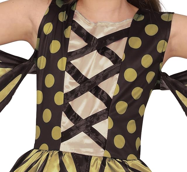 Foto 6 de 6 de FIESTAS GUIRCA Disfraz Niña Mariposa Maravillosa - Vestido Mariposa Amarilla con Alas - Disfraces Niña