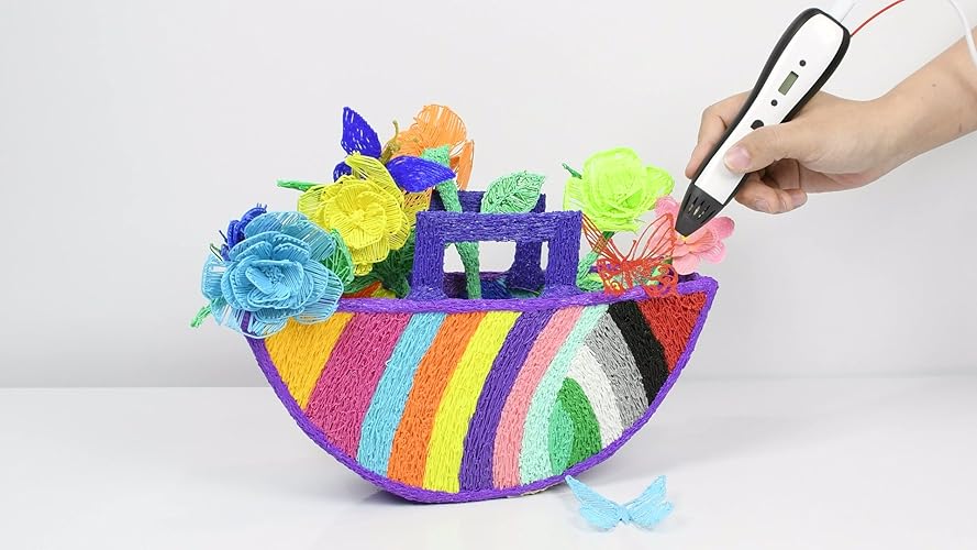 Bild 6 - 3D-Stift für Heimwerker 3D-Druckstift mit LCD-Bildschirm 3D-Malstift mit 1,75 mm PLA-Filament Lustiges Spielzeug Bestes Geburtstagsgeschenk