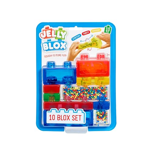Goliath - Jelly BLOX - Pack 10 Bloques Extensibles, Suaves & Flexibles